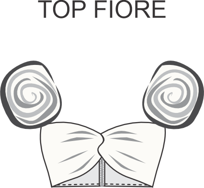 TOP FIORE  IVORY
