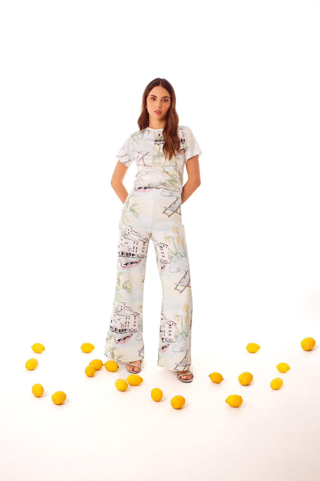 PANTALON LAURA PRINT ITALA PASTEL