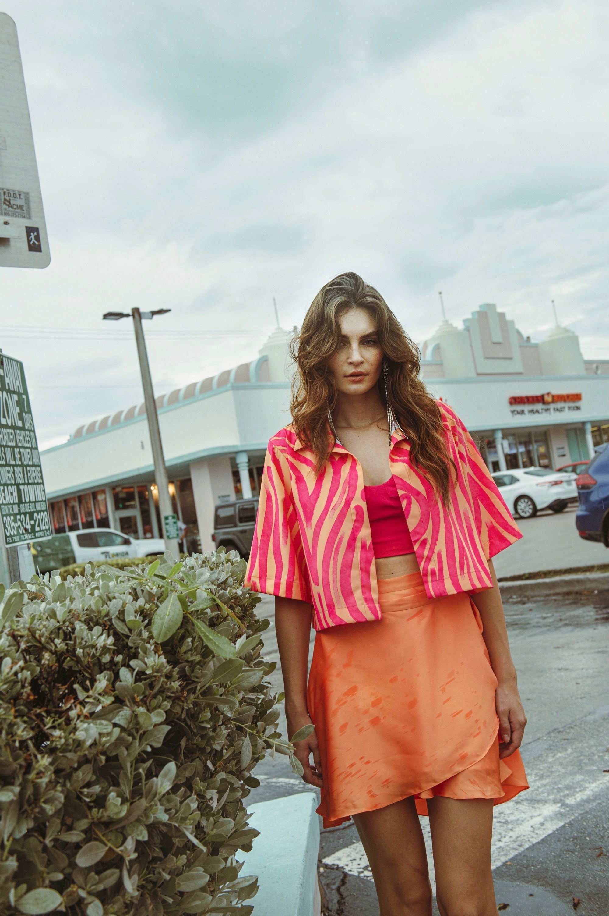 CAMISA ANDREINA PINK MELON