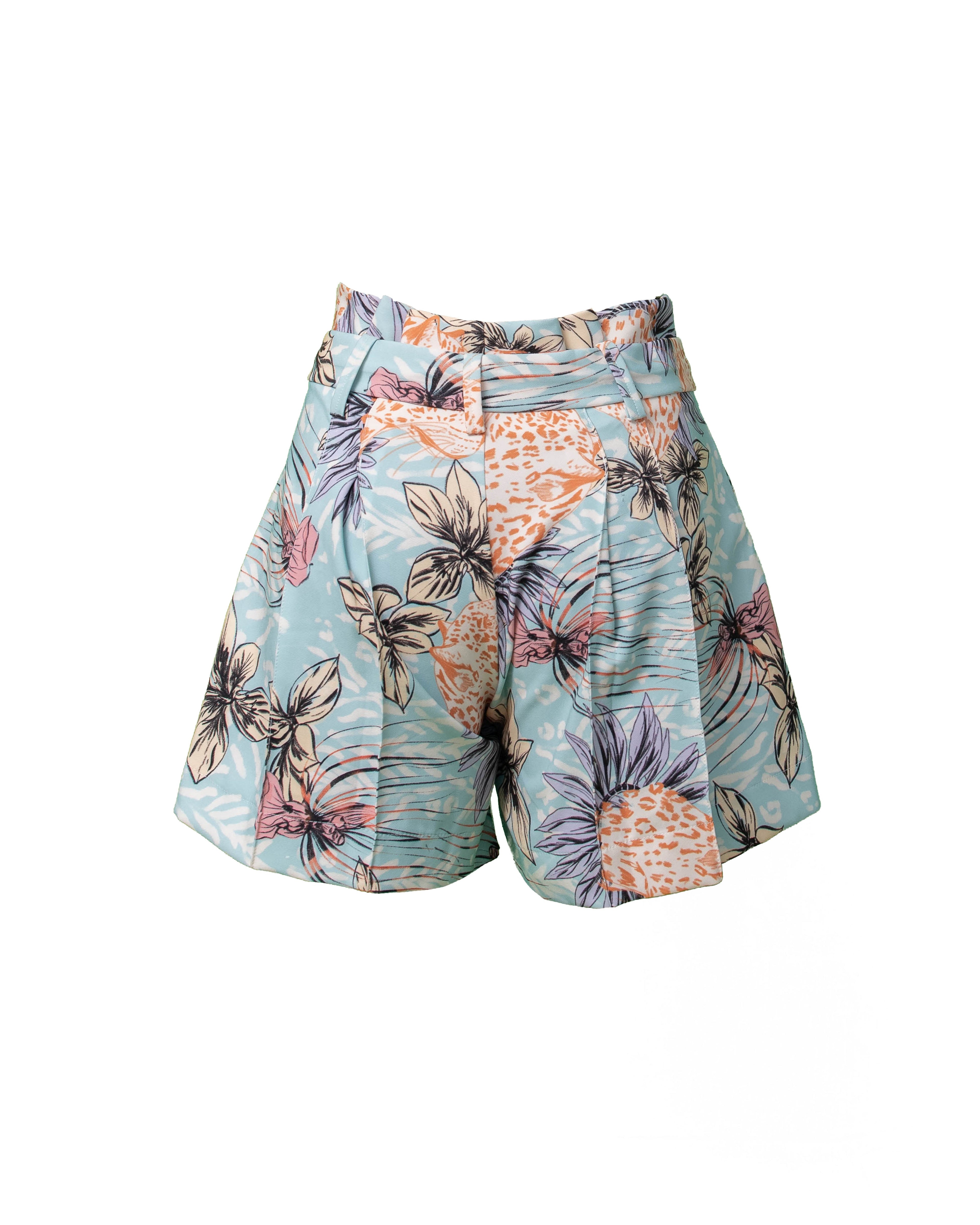 Short Milonga - Print Leoparda