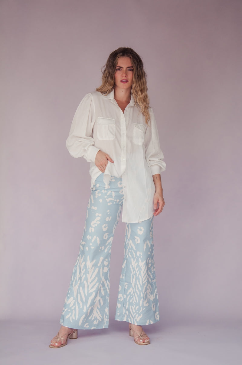 PANTALON ZEBRA AZUL