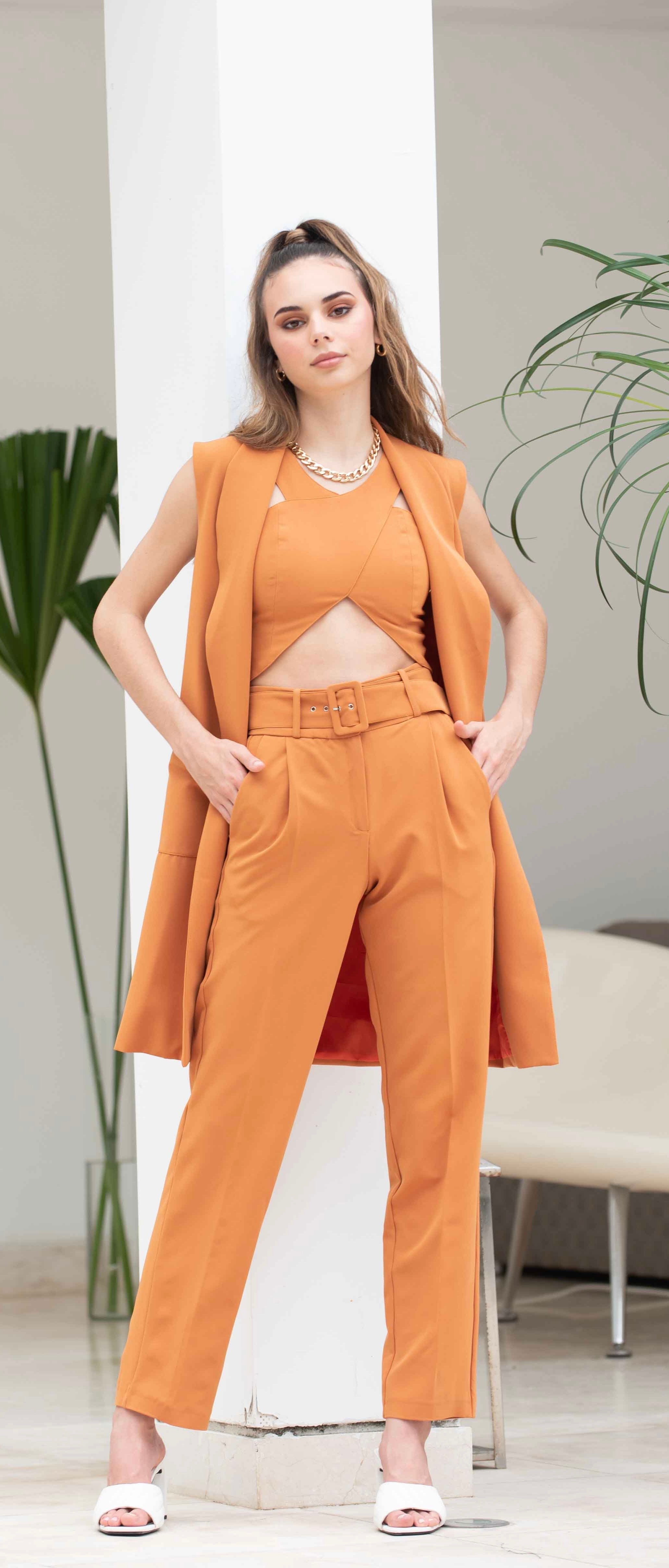 Chaleco Diosa Terracota