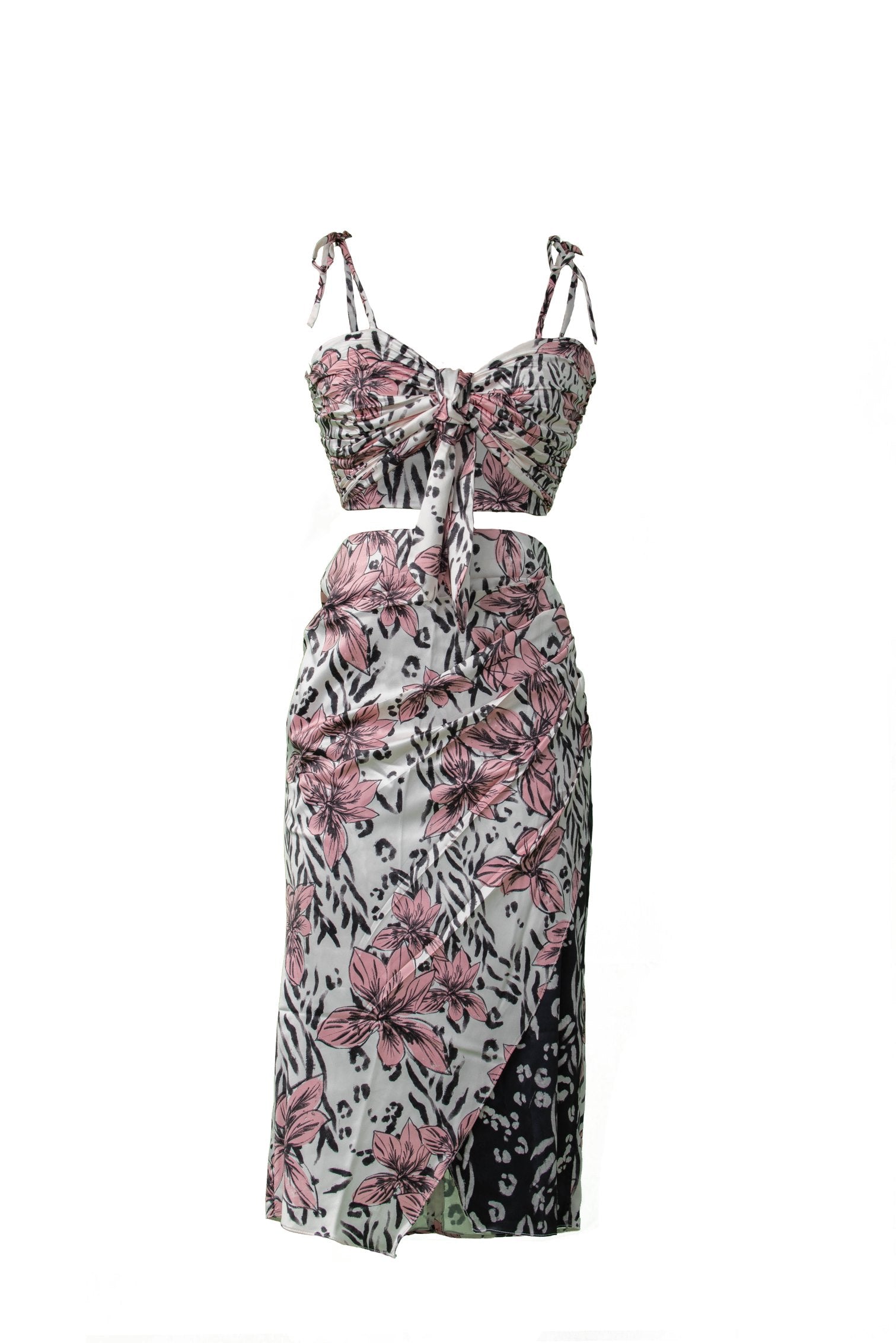 SET SIARA - Print Duo Flores Rosas