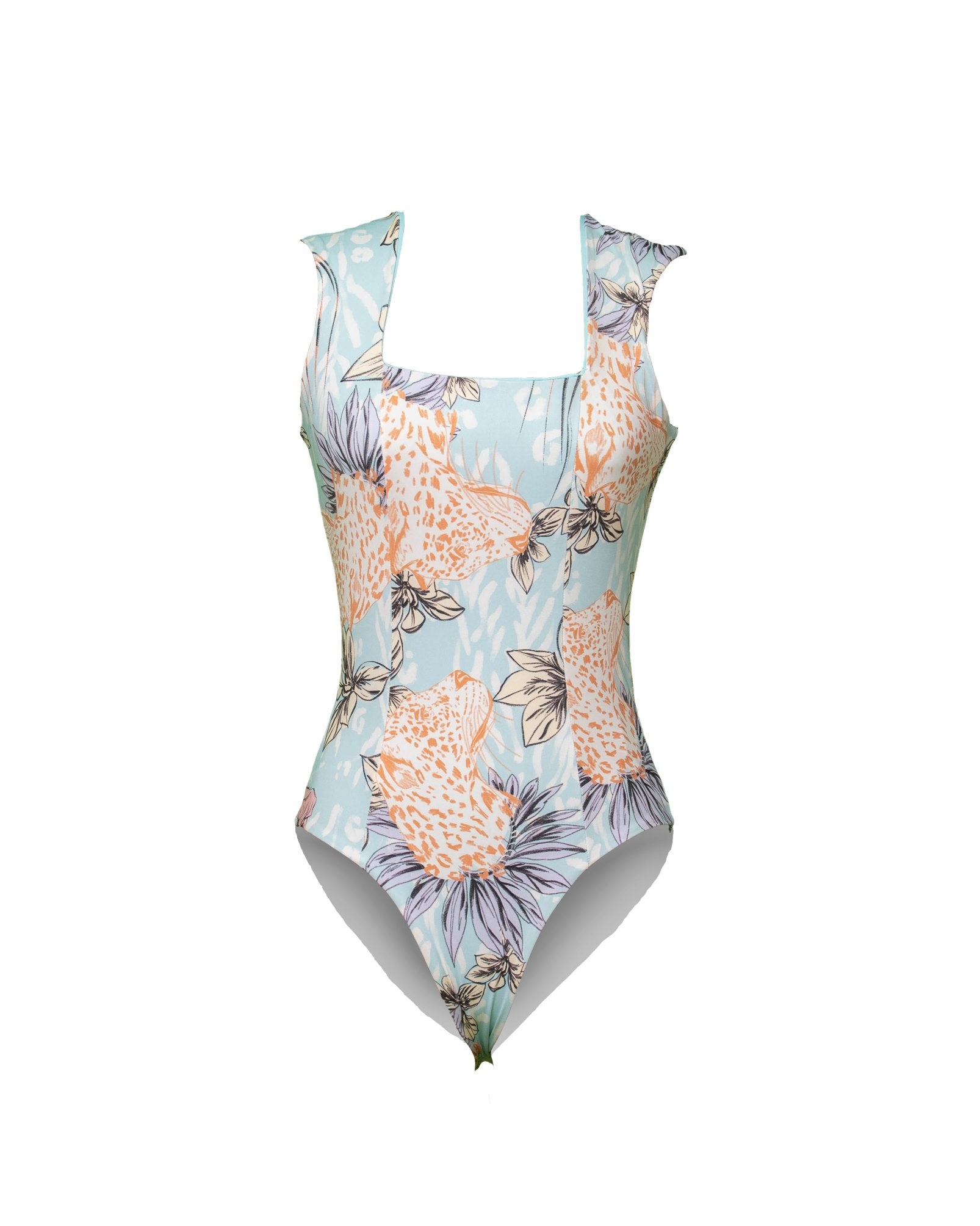 Sarabi Body - Print Madre Aqua