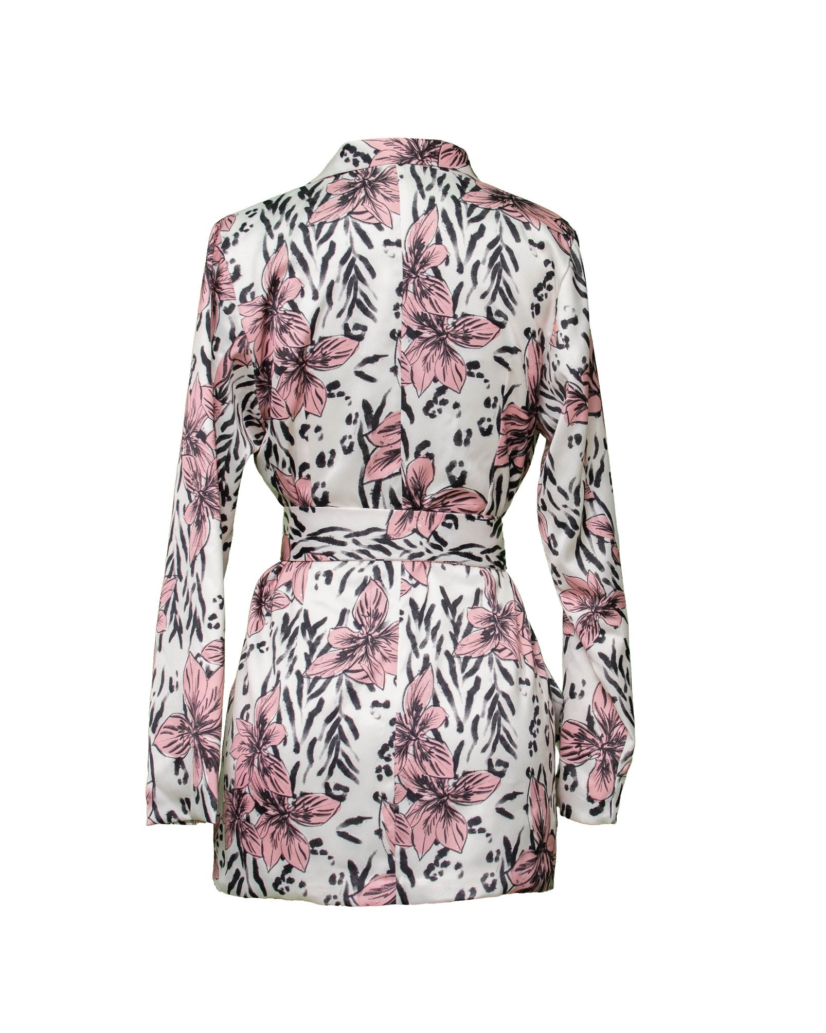 BLAZER SARAH -  Flores Rosadas