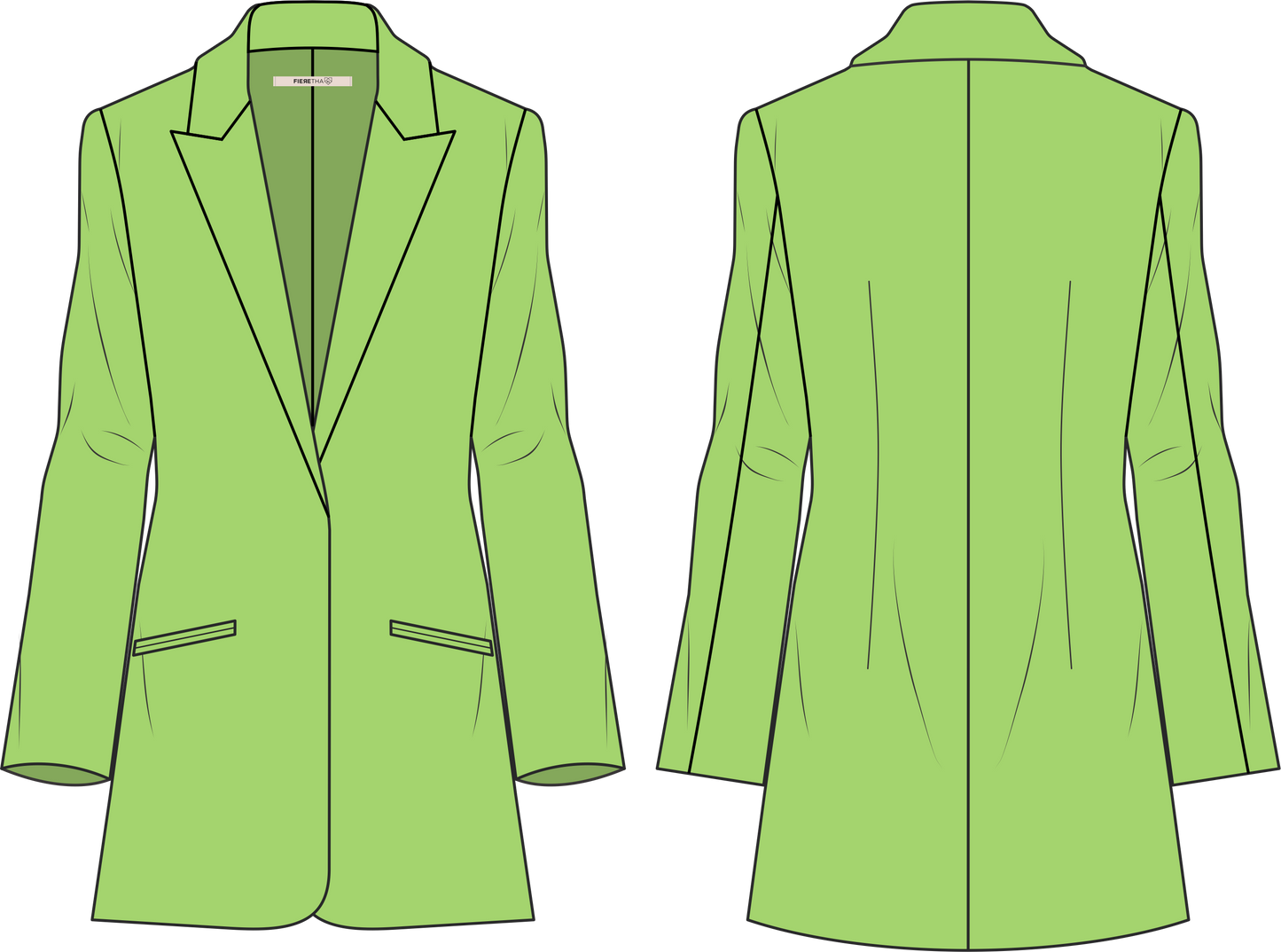 PALOMA BLAZER - VERDE