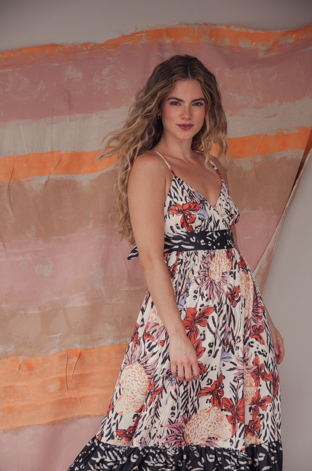 VESTIDO HIMBA LEOPARDA