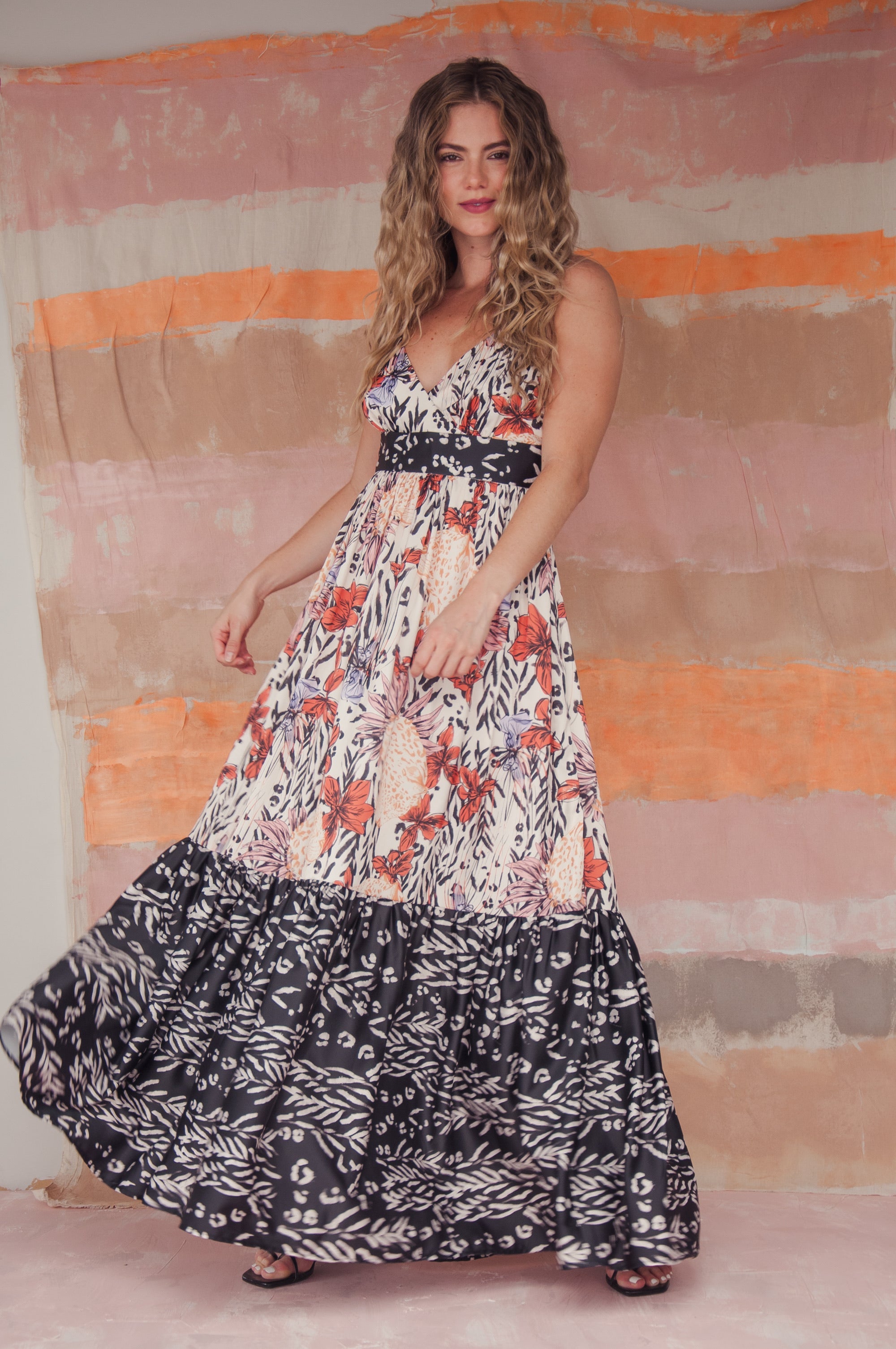 VESTIDO HIMBA LEOPARDA