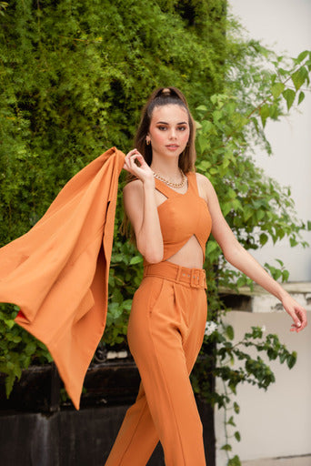 Chaleco Diosa Terracota